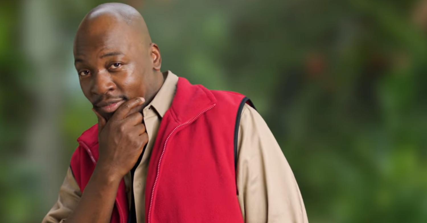 Eddie Kadi from I'm A Celebrity intro video