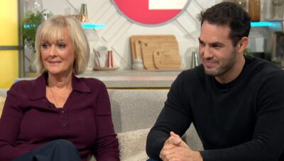 Jane Moore and Jeremy Parisi speaking to Lorraine Kelly