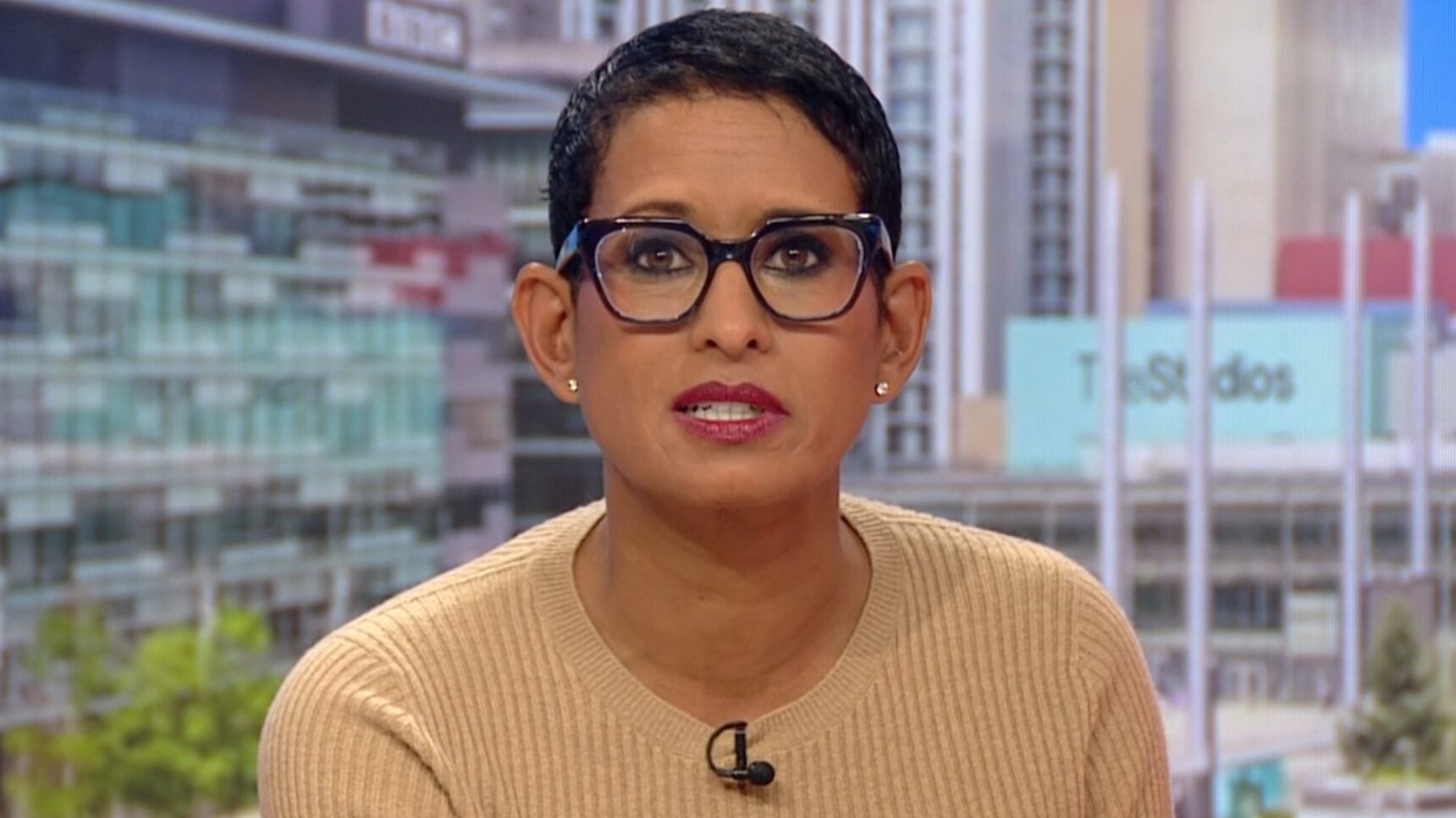 Naga Munchetty on BBC Breakfast