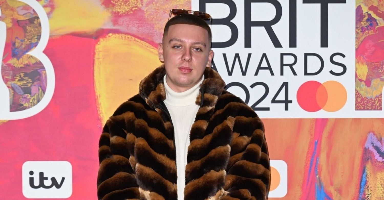 Aitch on the red carpet