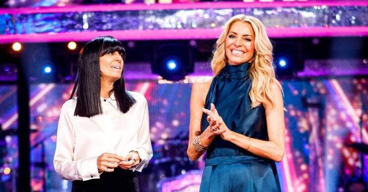 Strictly hosts Tess Daly and Claudia Winkleman