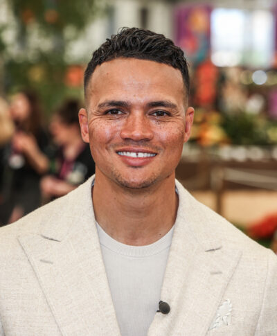 Jermaine Jenas at the RHS Chelsea Flower Show 2024