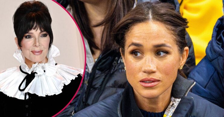 Meghan Markle and Kris Jenner