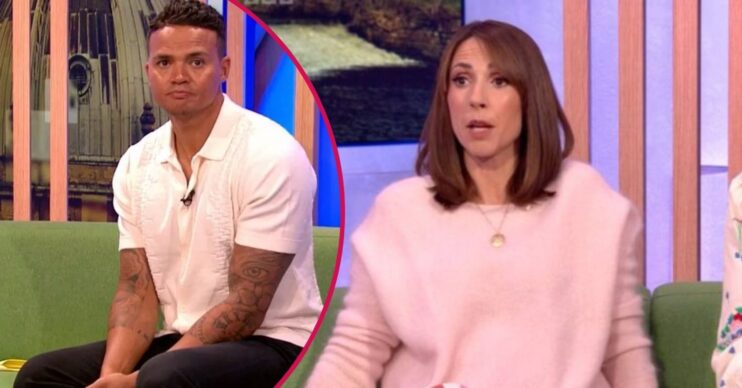 Alex Jones and Jermaine Jenas on The One Show
