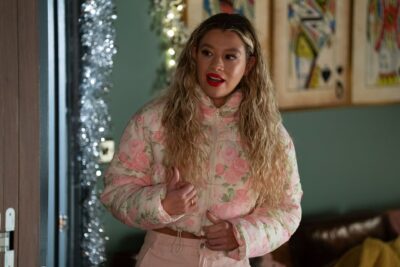 Anna looks excitable