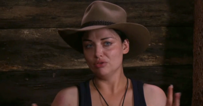 Shona McGarty on I'm A Celebrity speaking in the Bush Telegraph