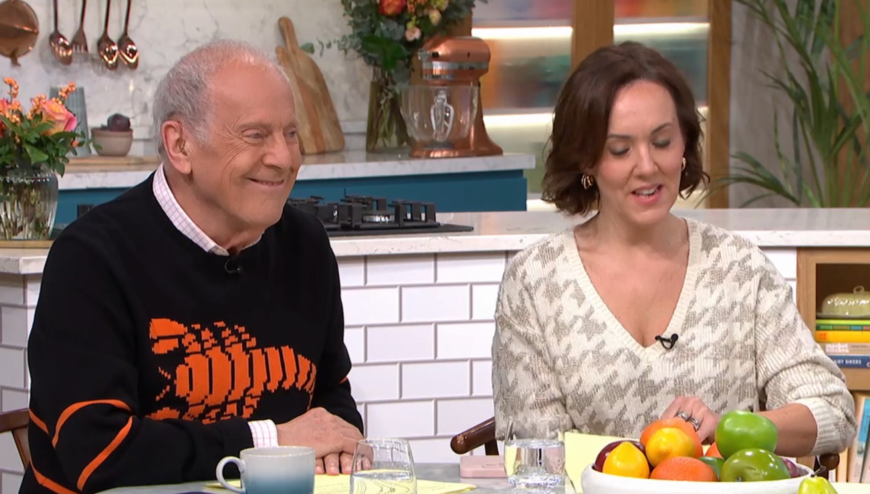 Gyles Brandreth and Camilla Tominey on This Morning