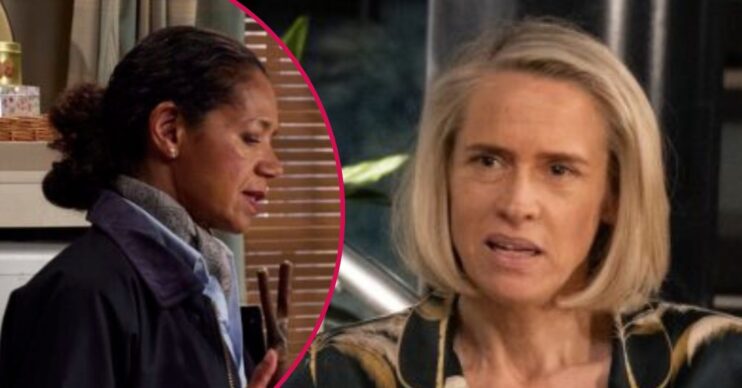 ED split pic: Ruby / Celia in Emmerdale