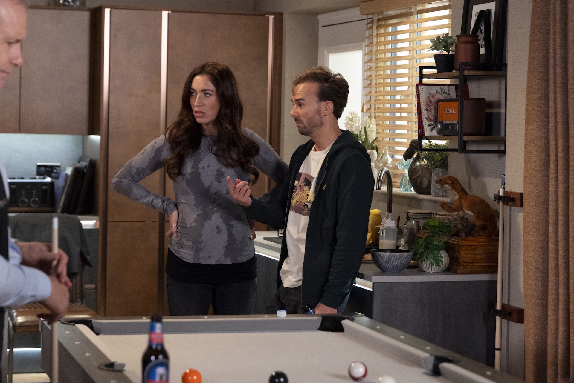 Shona and David unhappy