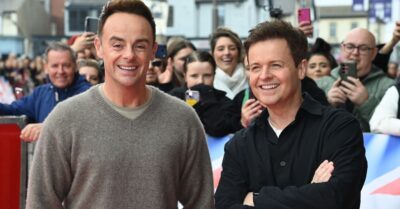 Ant and Dec at BGT photcall