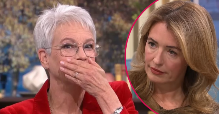 Jamie Lee Curtis and Cat Deeley on This Morning