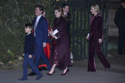 Princess Beatrice at Kate's Christmas carol service