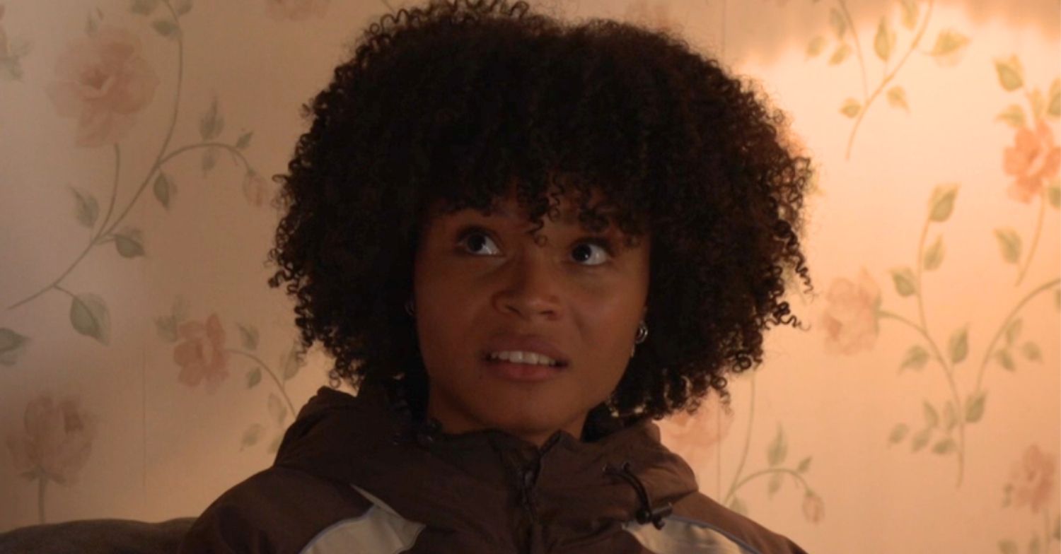 Jasmine looks shocked in EastEnders (Credit: BBC/Composite: ED!)