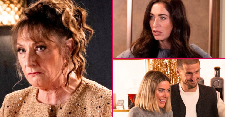 Coronation Street's Maggie, Shona, Abi, Carl