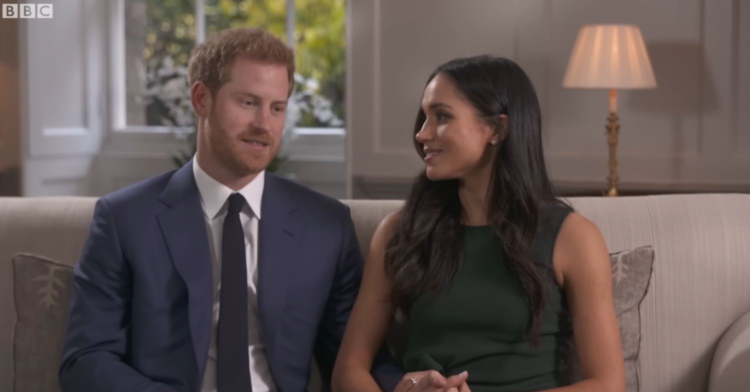 Prince Harry and Meghan Markle in engagement interview 