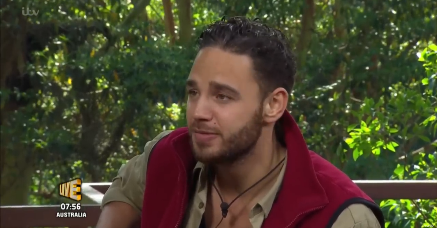 Adam Thomas on I'm A Celebrity
