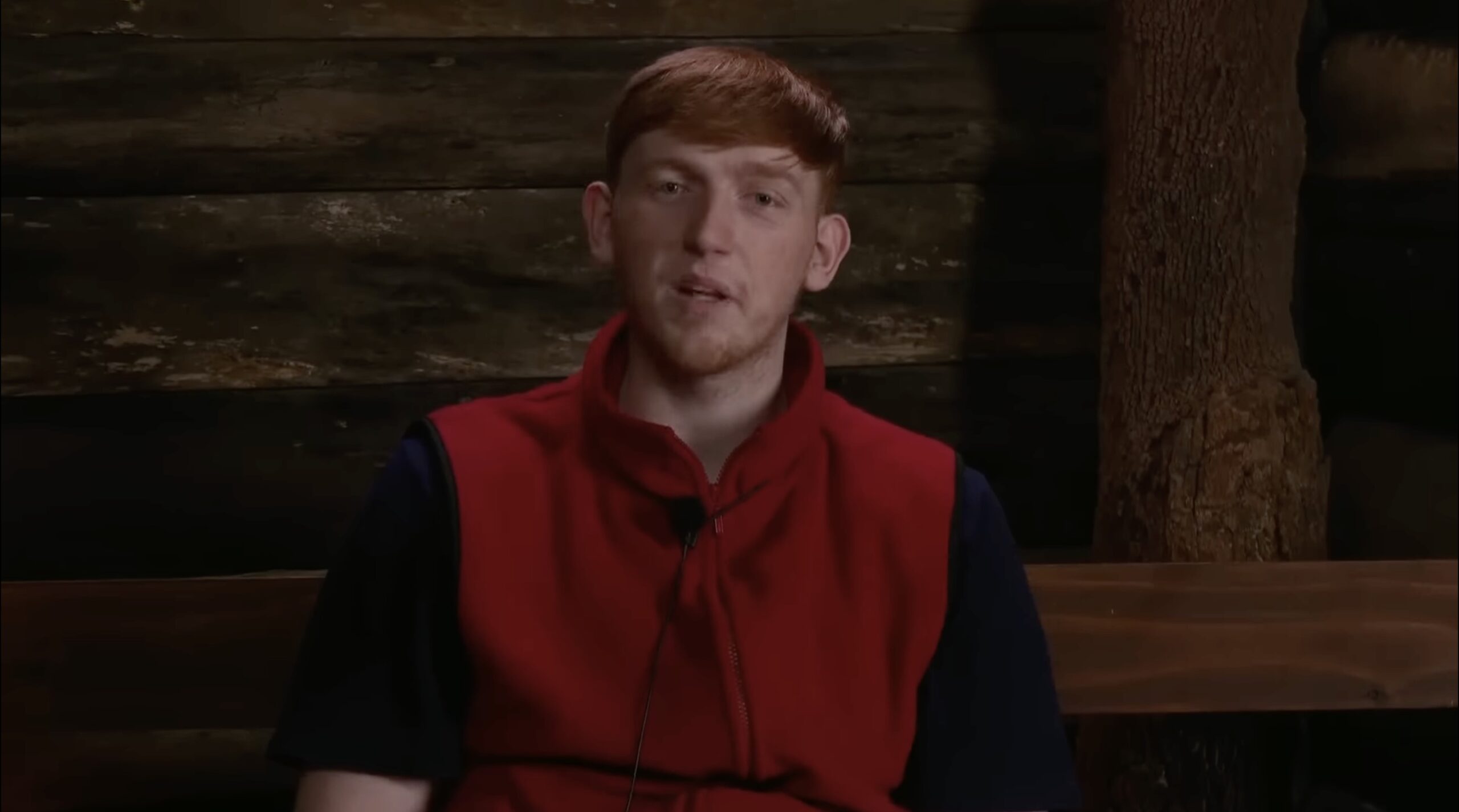 Angry Ginge on I'm A Celebrity