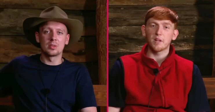Aitch and Angry Ginge on I'm A Celebrity