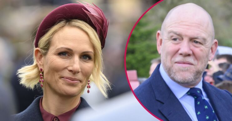 ED composite of Zara and Mike Tindall smiling at different outings