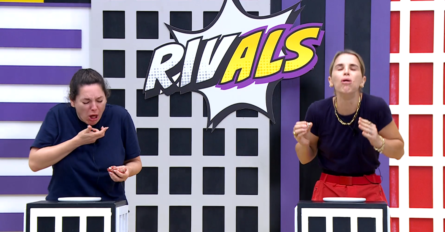 Kelly Brook and Vogue Williams Rivals challenge