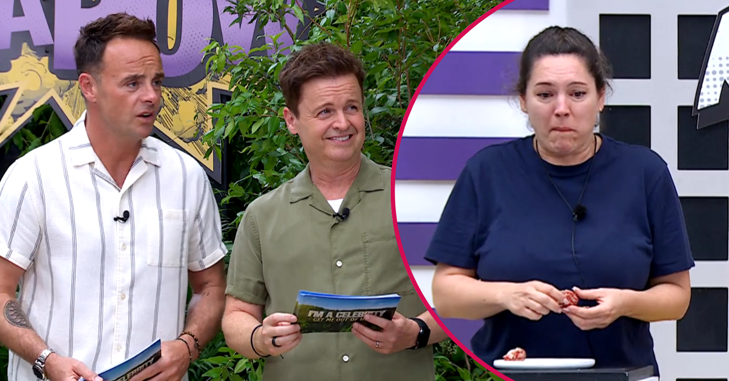 Ant and Dec and Kelly Brook on I'm a Celebrity