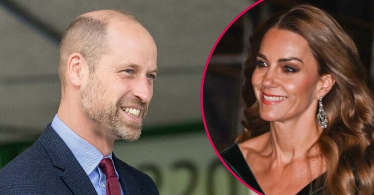 ED composite of Prince William and Kate Middleton smiling