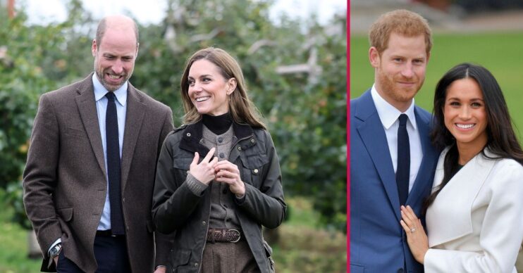 Prince William, Princess Kate, Prince Harry and Meghan Markle