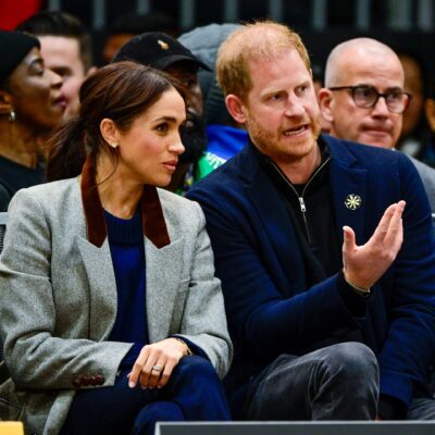 Meghan Markle and Prince Harry at event