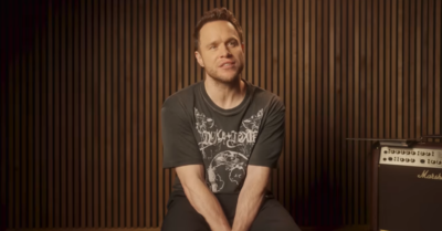 Olly Murs promoting his new album