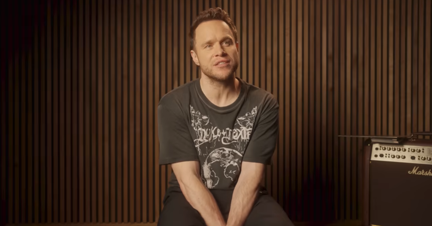 Olly Murs promoting his new album