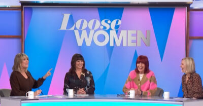 Janet Street-Porter, Coleen Nolan, Ruth Langsford, and Mariella Frostrup on Loose Women