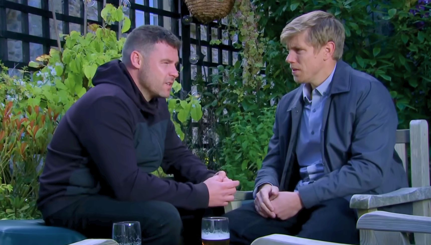 Aaron and Robert were caught out (Credit: ITV)