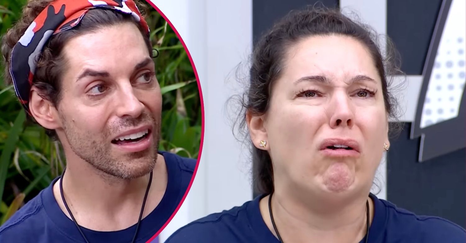 Tom Read Wilson and Kelly Brook on I'm A Celebrity