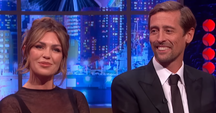 Peter Crouch and Abbey Clancy on Jonathan Ross