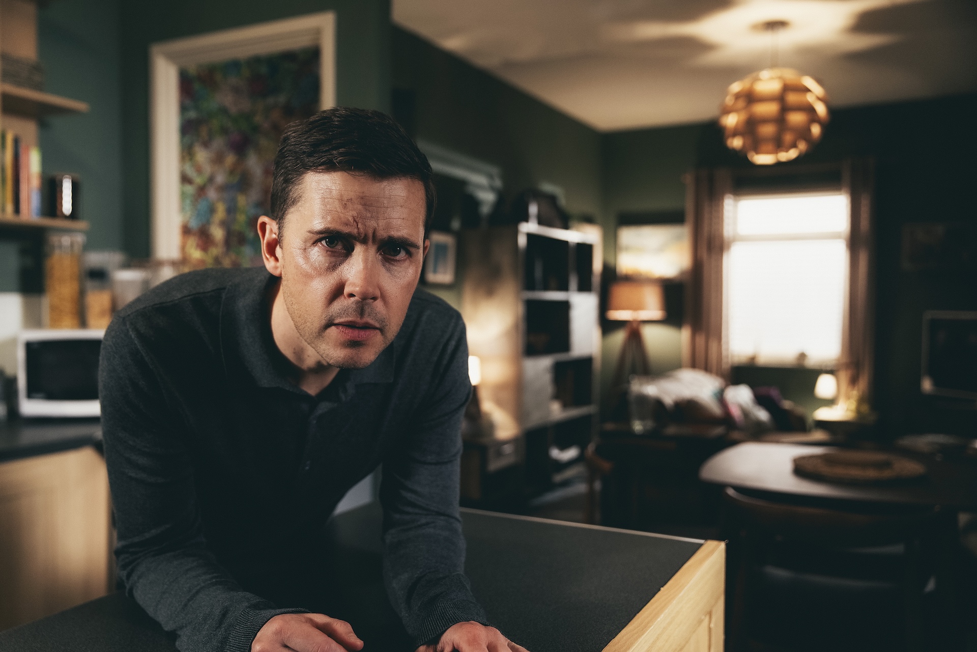 Todd serious in dark flat in Coronation Street spoilers