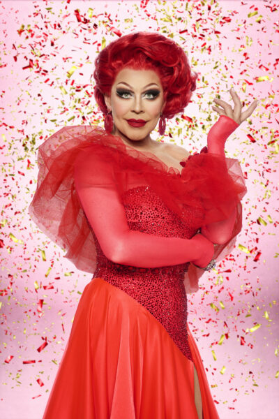 La Voix in a Strictly promo shot
