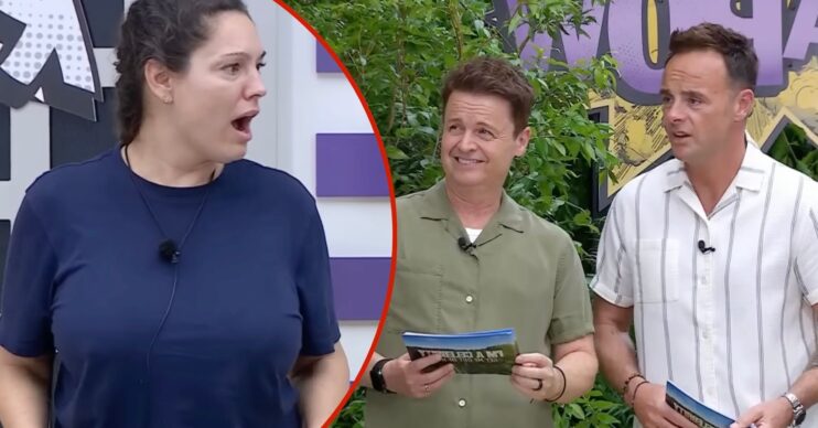 Kelly Brook and Ant and Dec on I'm A Celebrity