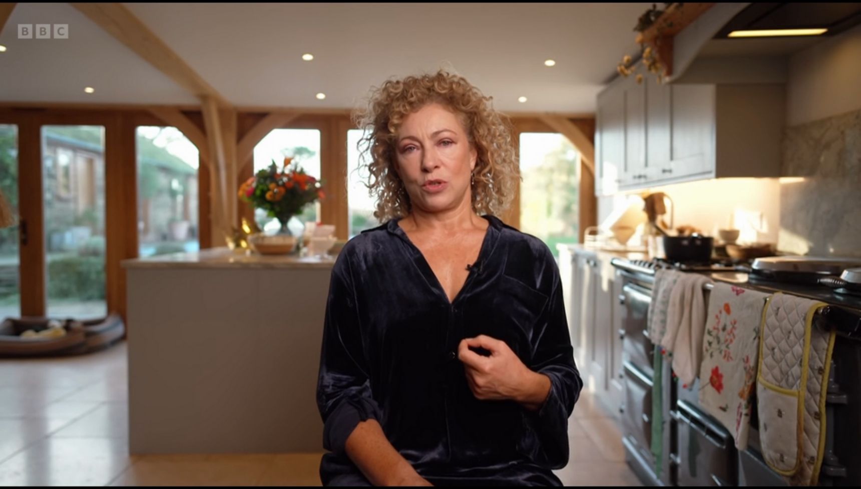 Alex Kingston on Strictly