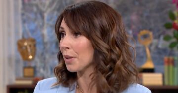 Alex Jones on fears for family while working during lockdown: ‘We were properly scared’