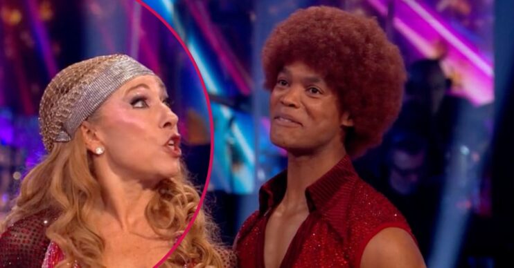 Alex Kingston and Johannes Radebe on Strictly