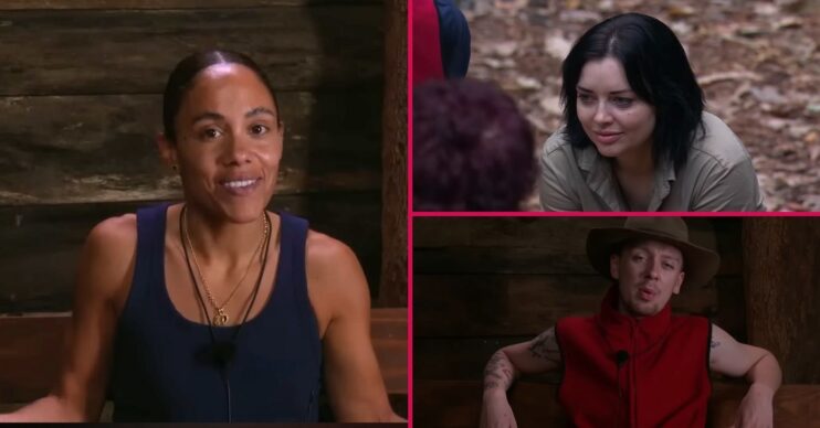 Alex Scott, Aitch, and Shona McGarty on I'm A Celeb