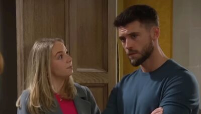 Joe and Belle on Emmerdale