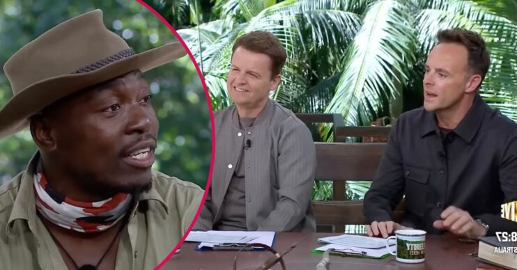 Eddie Kadi and Ant and Dec on I'm A Celeb