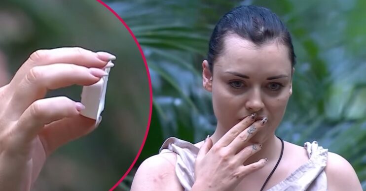 Shona McGarty and contraband butter