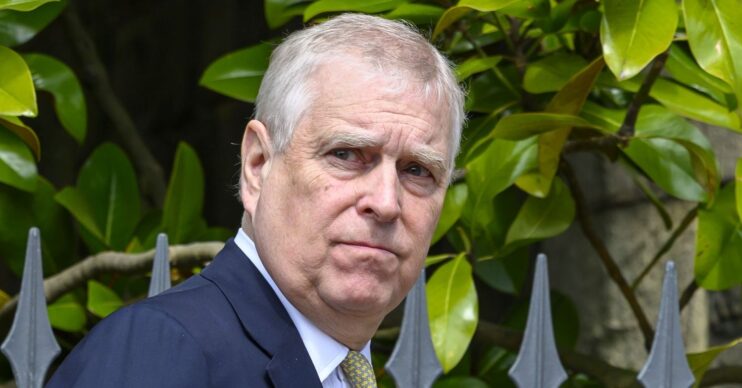 Andrew Mountbatten-Windsor at royal Easter service