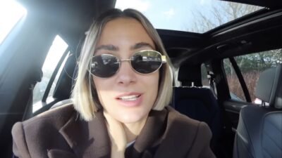 Frankie Bridge talking