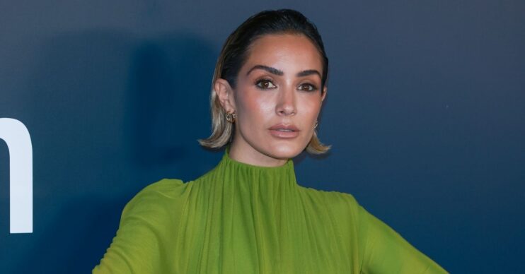 Frankie Bridge on the red carpet