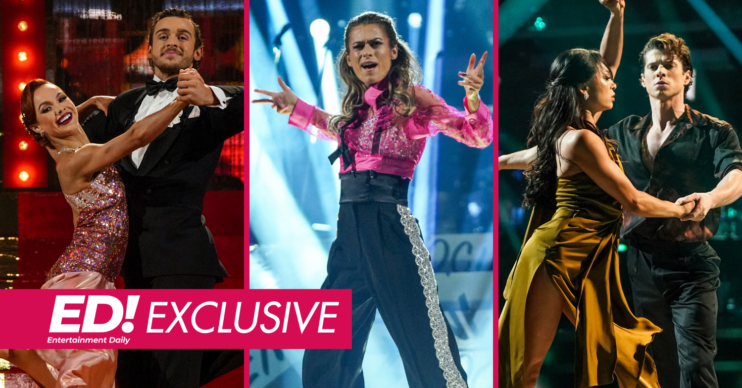 George and Alexis, Karen Carney and Katya and Lewis on Strictly