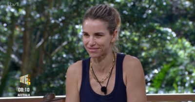 Vogue Williams during I'm A Celebrity exit interview