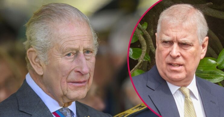 ED composite of King Charles and Andrew Mountbatten-Windsor